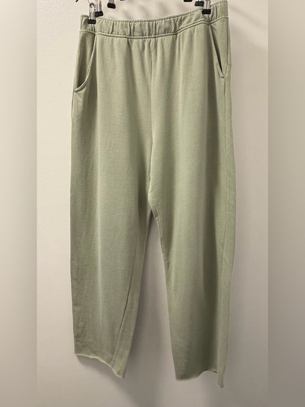 GAP Barrel Jogger Sweatpants Desert Sage Green Size Medium